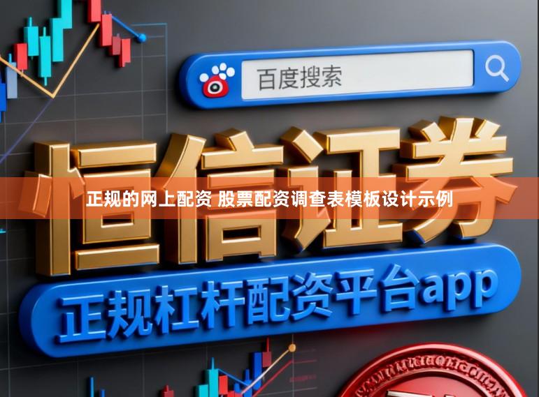 正规的网上配资 股票配资调查表模板设计示例