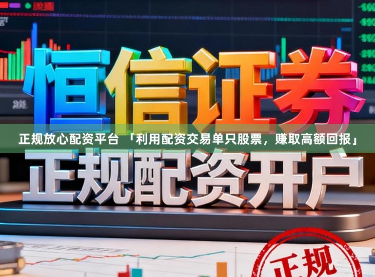 正规放心配资平台 「利用配资交易单只股票，赚取高额回报」